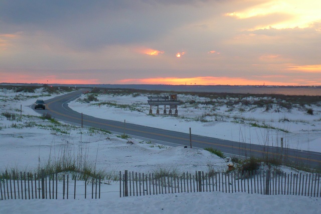 sand dunes